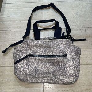 TOUS KM Sport Mommy Bag beige Gray Bear‎ Adjustable Shoulder Strap